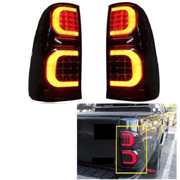 HILUX VIGO (2012-2015) SMOKE LED STOP - DIZAYN B