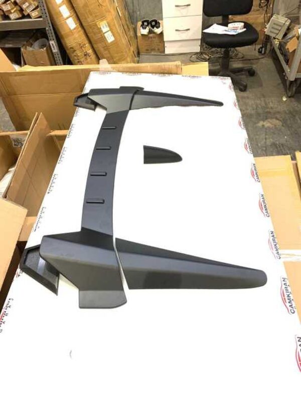 HONDA CIVIC FC5 2016-2021 TYPER MODEL CAM ÜSTÜ SPOILER (BOYASIZ) - Görsel 2