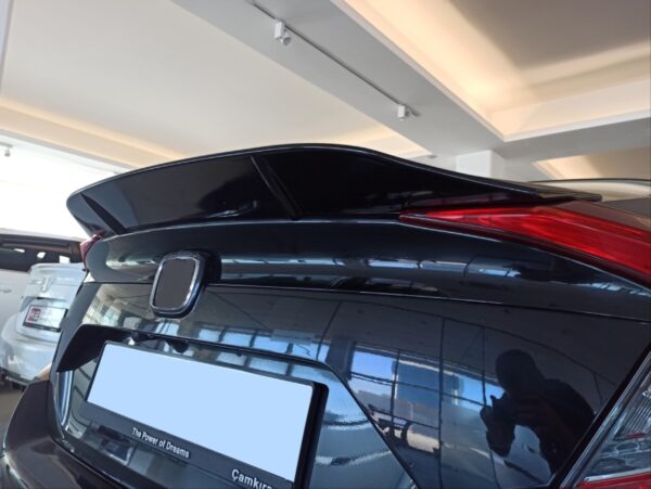 CIVIC FC5 2016-2020 IÇIN UYUMLU DTO MODEL SPOILER (BOYASIZ) - Görsel 2