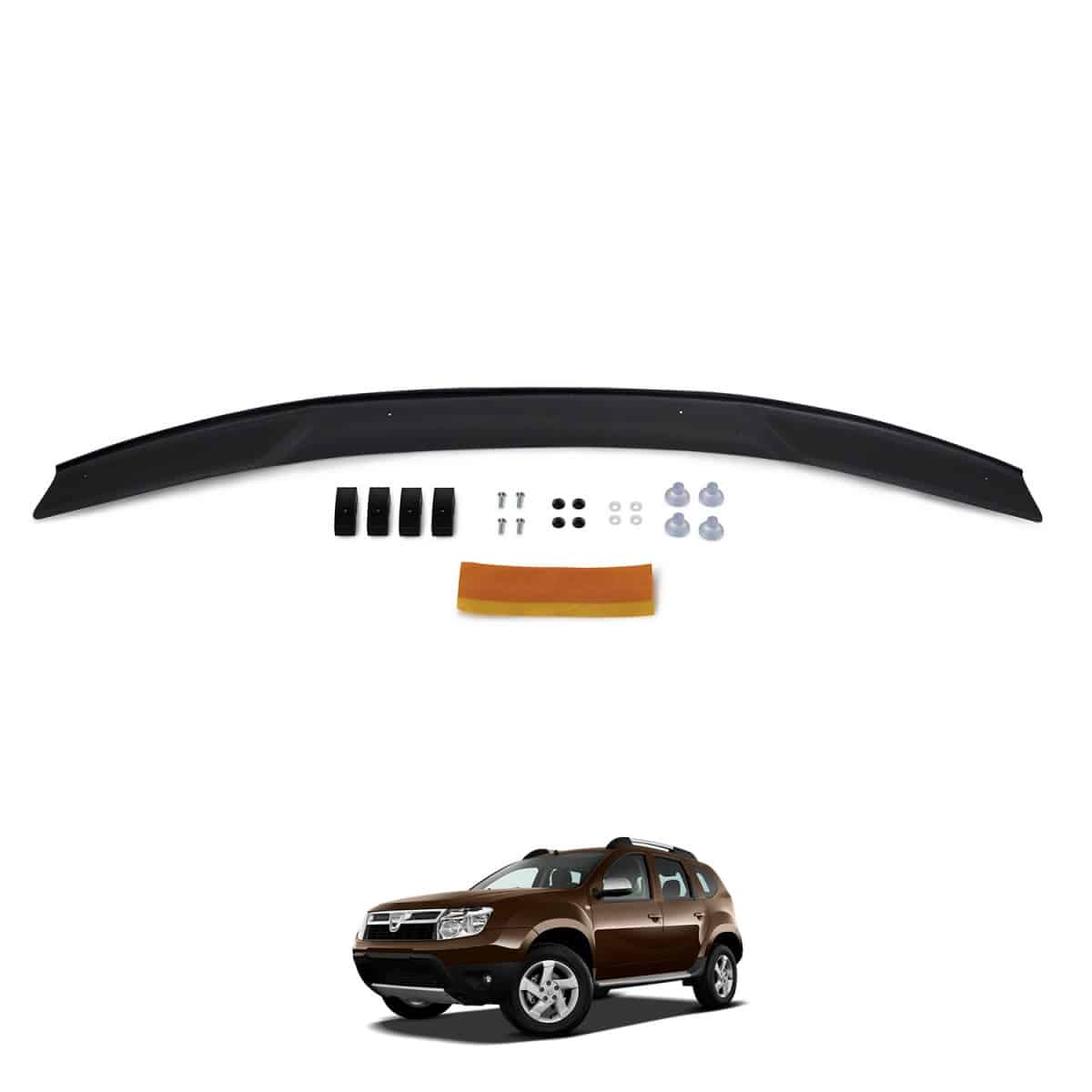 Dacia Duster Ön Kaput Koruyucu Rüzgarlığı 2010-2013 Yılı Arası - Görsel 3