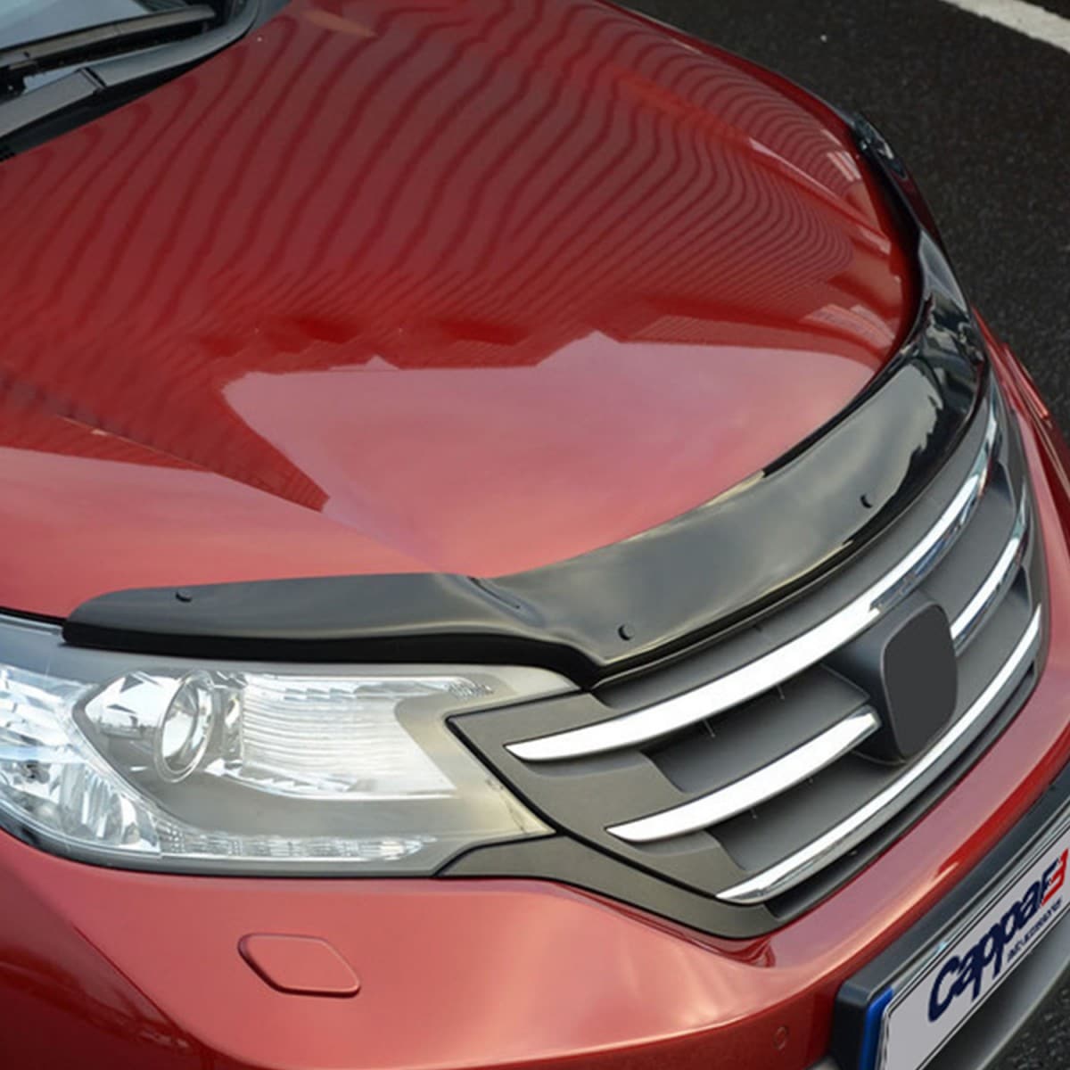 Honda CR- V Ön Kaput Koruyucu Rüzgarlığı 2013-2018 Yılı Arası - Görsel 3