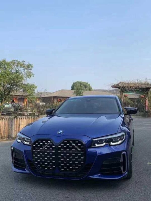BMW 3 SERISI G20 İÇİN G22 DÖNÜŞÜM ÖN TAMPON & PANJUR SETİ - Görsel 2