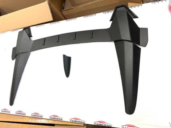 HONDA CIVIC FC5 2016-2021 TYPER MODEL CAM ÜSTÜ SPOILER (BOYASIZ) - Görsel 3