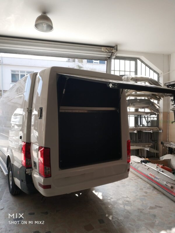MERCEDES SPRİNTER VW CRAFTER FORT TRANSİT VB .. İLAVE ARKA BAGAJ - Görsel 10