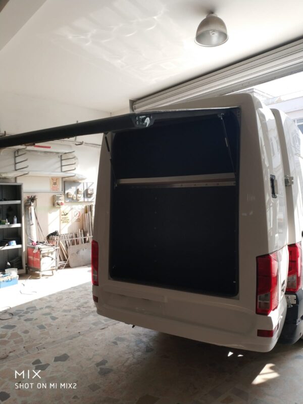 MERCEDES SPRİNTER VW CRAFTER FORT TRANSİT VB .. İLAVE ARKA BAGAJ - Görsel 14