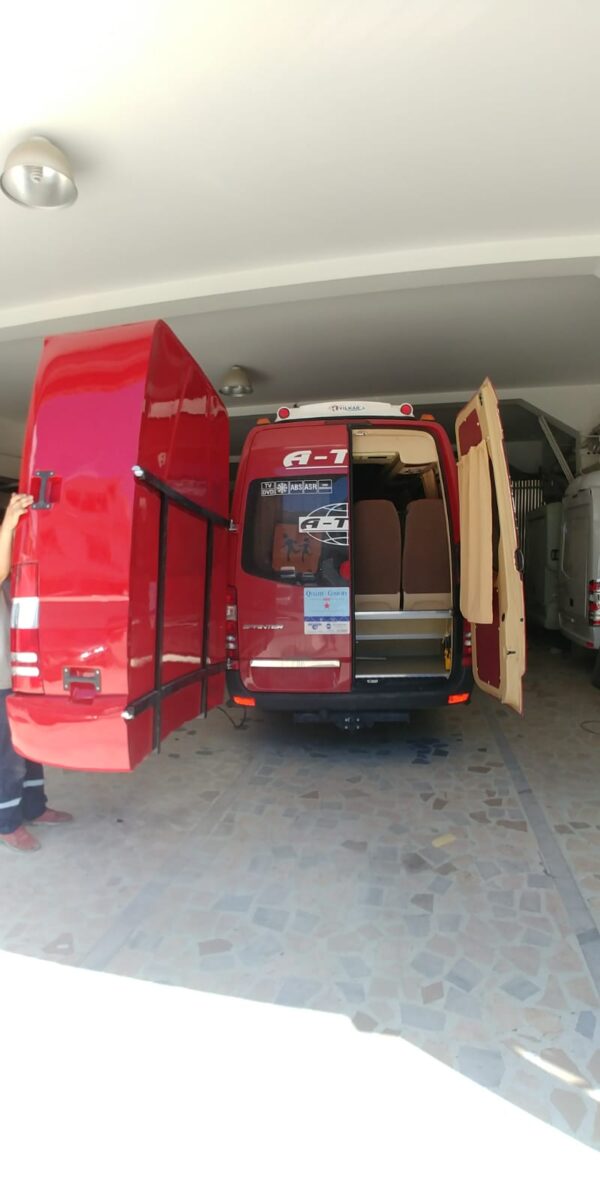 MERCEDES SPRİNTER VW CRAFTER FORT TRANSİT VB .. İLAVE ARKA BAGAJ - Görsel 23