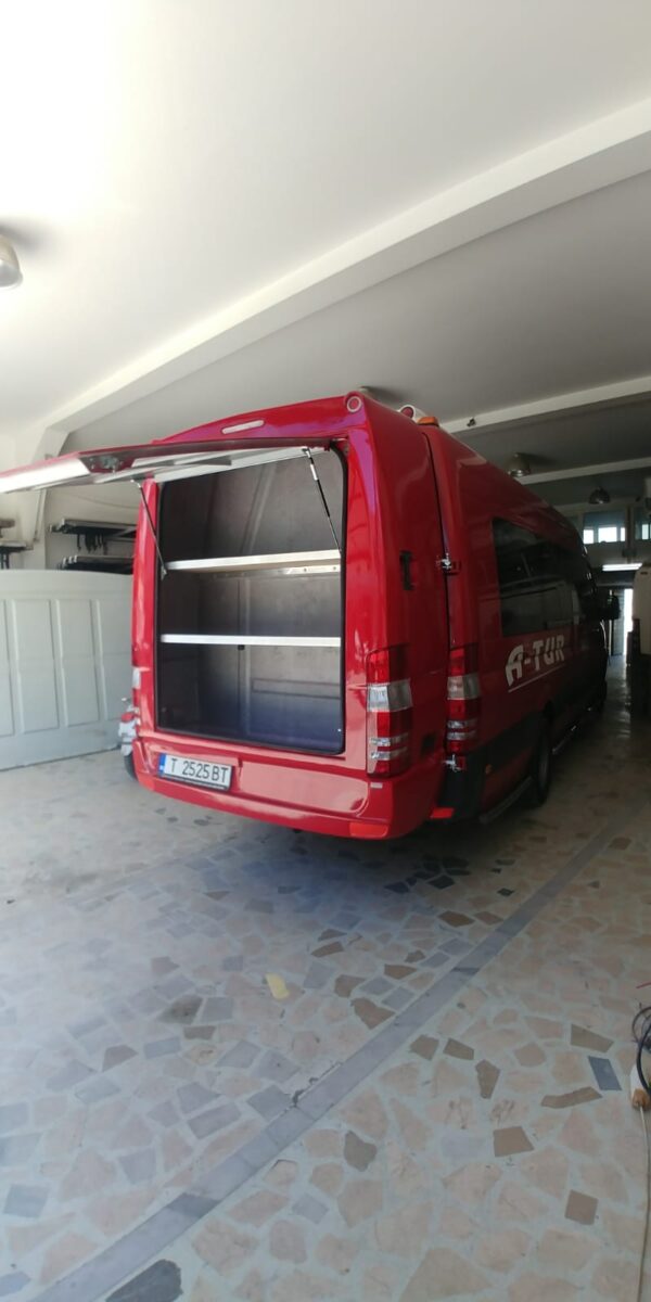 MERCEDES SPRİNTER VW CRAFTER FORT TRANSİT VB .. İLAVE ARKA BAGAJ - Görsel 25