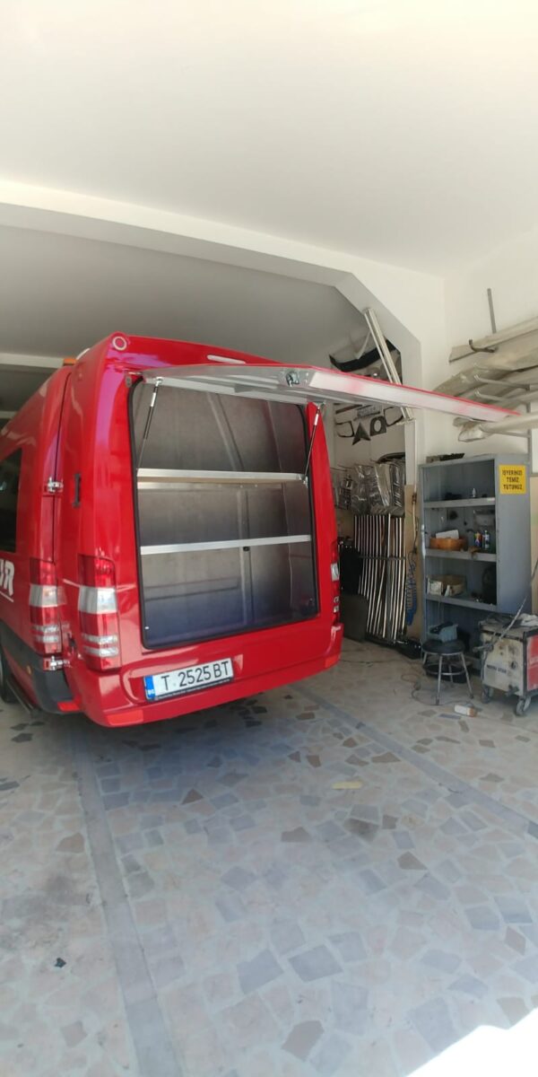 MERCEDES SPRİNTER VW CRAFTER FORT TRANSİT VB .. İLAVE ARKA BAGAJ - Görsel 27
