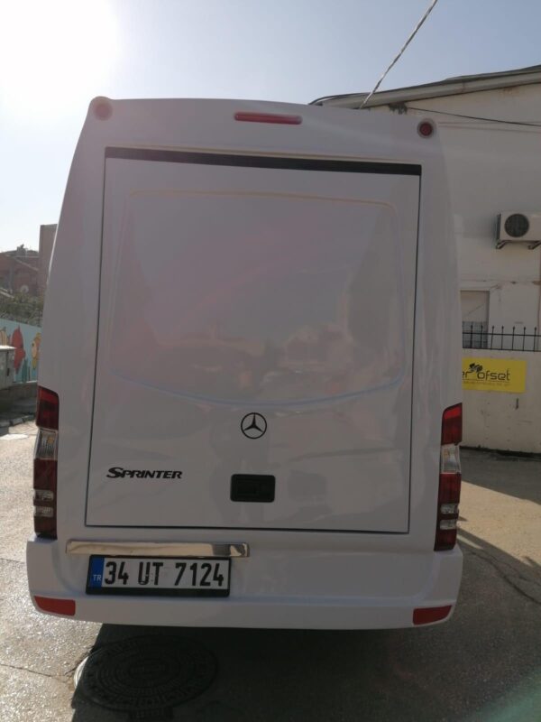 MERCEDES SPRİNTER VW CRAFTER FORT TRANSİT VB .. İLAVE ARKA BAGAJ - Görsel 39