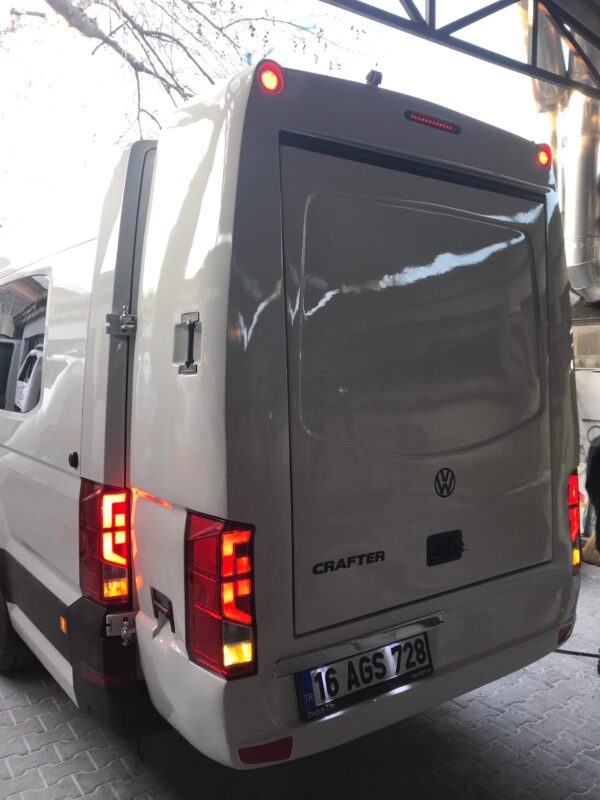 MERCEDES SPRİNTER VW CRAFTER FORT TRANSİT VB .. İLAVE ARKA BAGAJ