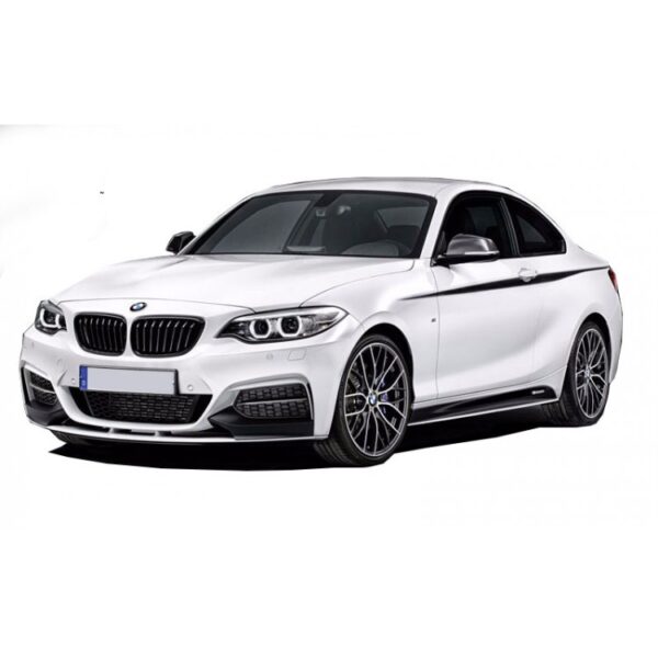 BMW 2 SERİSİ F22 2014 SONRASI M PERFORMANCE ÖN LİP (PLASTİK) - Görsel 2
