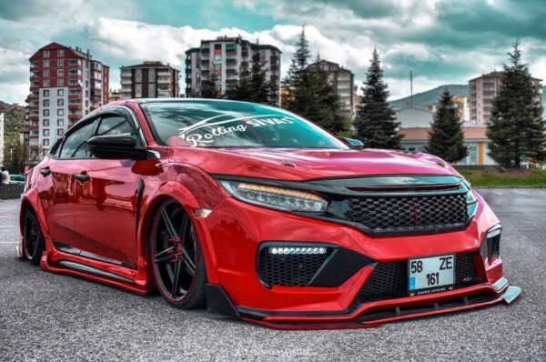 HONDA CİVİC FC5 X TYPE BODY KİT - Görsel 4
