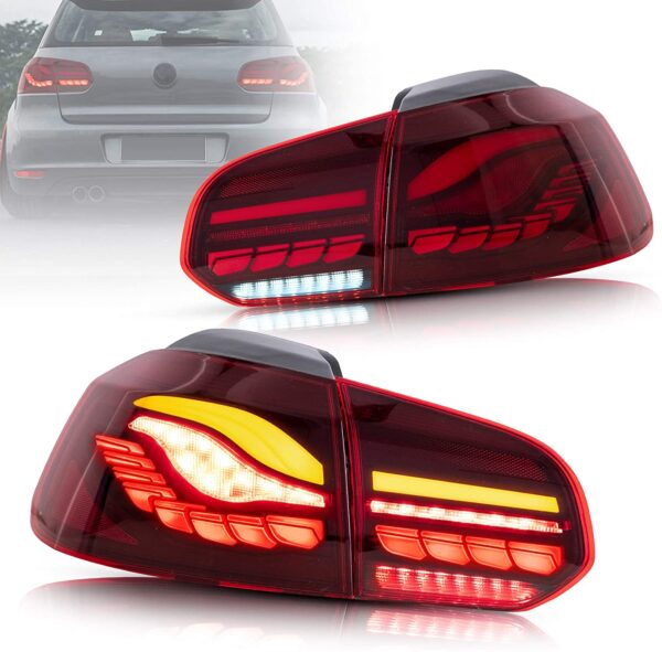 GOLF 6 DRAGON ANİMASYON LED STOP - Görsel 2