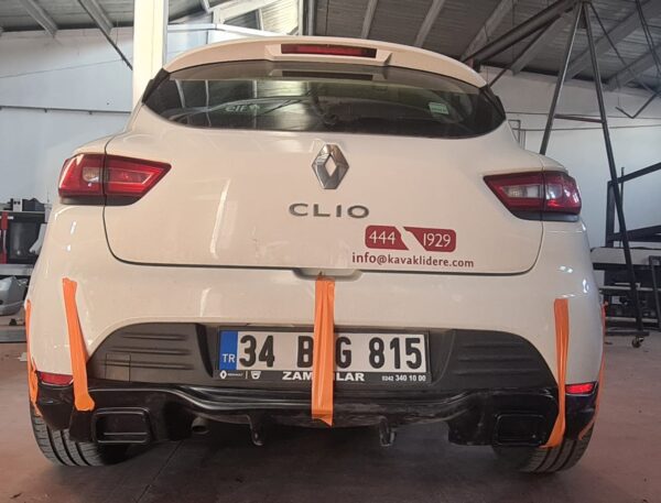 CLİO 4 RS 2012-2019 ARKA TAMPON EKİ (PLASTİK) - Görsel 3