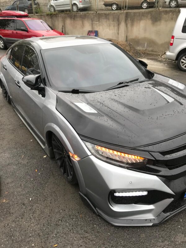 HONDA CİVİC FC5 KOMPLE KAPUT (FİBER) - Görsel 2