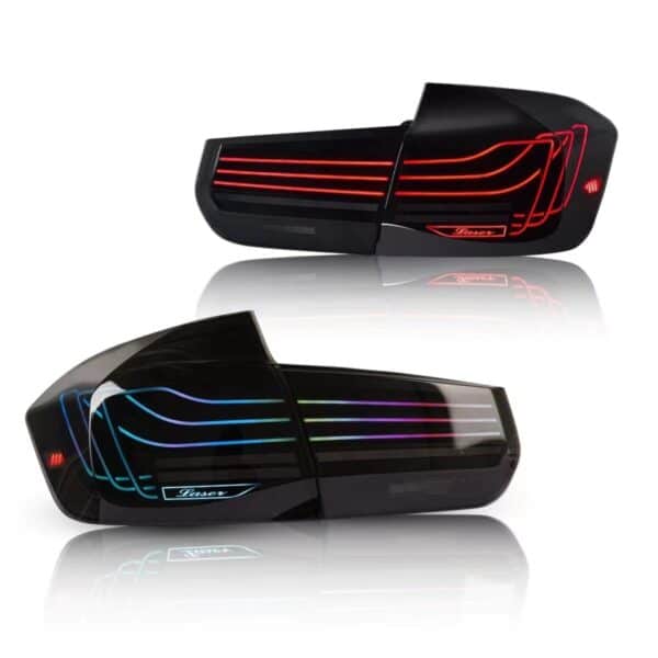 F30 3 SERİSİ İÇİN LAZER LED STOP - RGB (APLİKASYON KONTROLLU RENK DEĞİŞİMİ) - Görsel 3