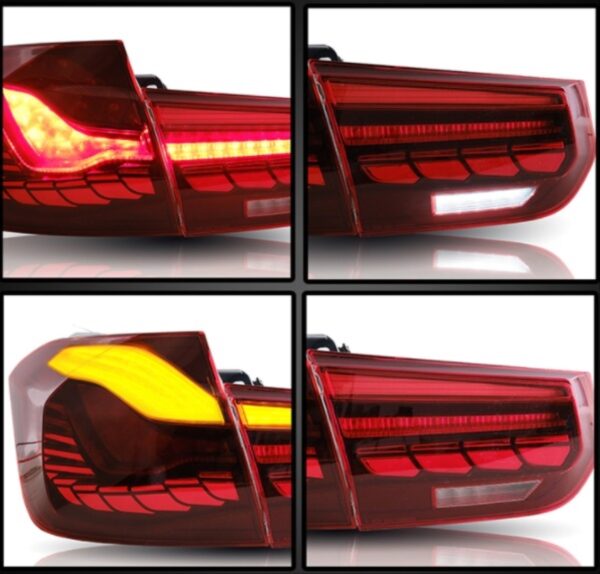 BMW F30 DRAGON LED STOP KIRMIZI VE SMOKE - Görsel 11