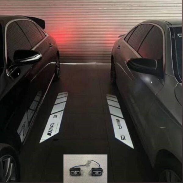 W205 & W213 C VE E SERISI IÇIN AYNA ALTI AMG AYDINLATMA (AMG AMBIANS) - Görsel 5