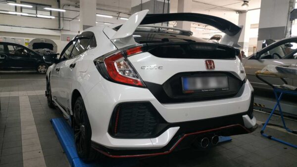 HONDA CIVIC FK7 TYPE-R SPOILER (BOYASIZ) (PLASTİK) - Görsel 3