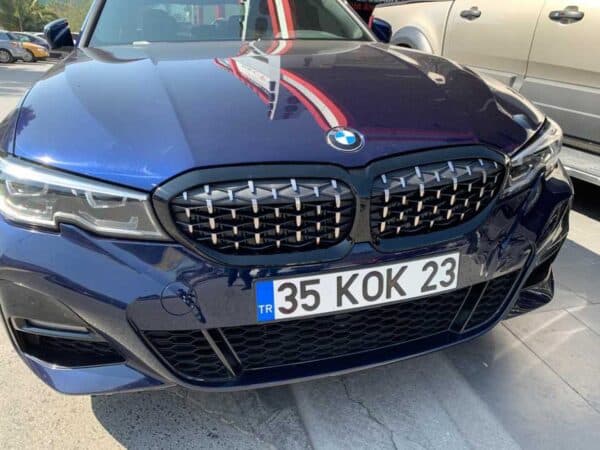 BMW 3 SERISI G20 2019+ BOBREK DIAMOND PANJUR - Görsel 3
