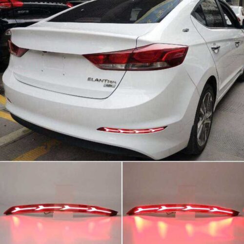 HYUNDAI ELANTRA 2017+ AĞAÇ DİZAYN ARKA SİS LEDİ