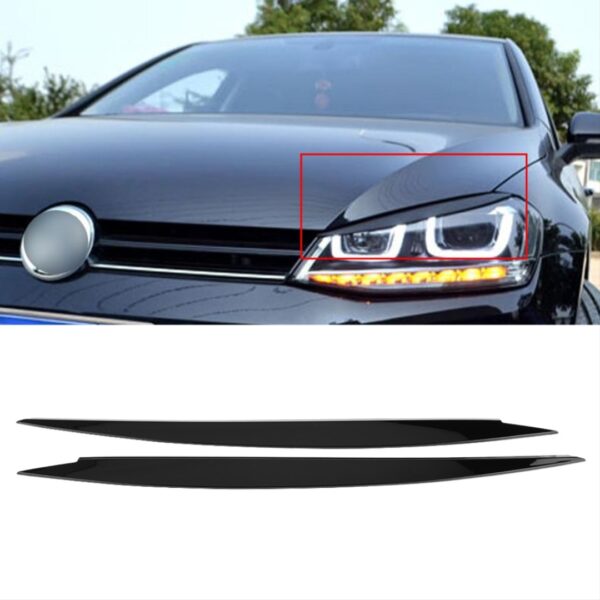 GOLF 7 - JETTA IÇIN UYUMLU FAR KAŞI ABT - Görsel 3
