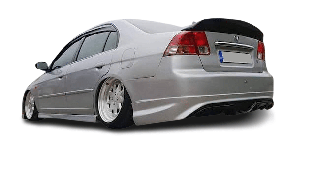 Honda Civic Vtec 2 (2001 - 2006) Marşpiyel Seti (Plastik) - Görsel 2