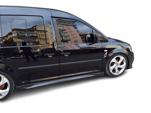 Vw Caddy (2003 - 2020) Yan Marşpiyel Seti (Plastik)