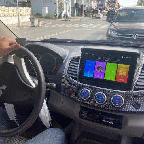 MİTSUBUSHİ ESKİ L200 ANDROİD CARPLAY MULTİMEDYA KAMERA 4/64 PROLAY MULTİMEDYA 4 RAM 64 HAF. QLED AHD KAMERA