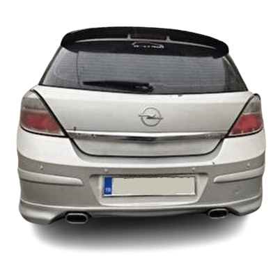 Opel Astra H (2004-2012) Arka Tampon Eki (Plastik) - Görsel 2