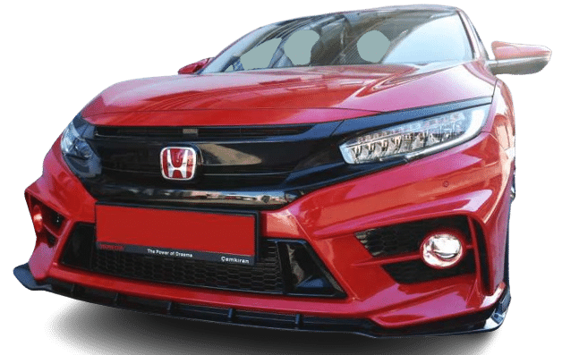 Honda Civic Fc5 (2017 - 2022) Fc450 Ön Lip (Plastik) - Görsel 2