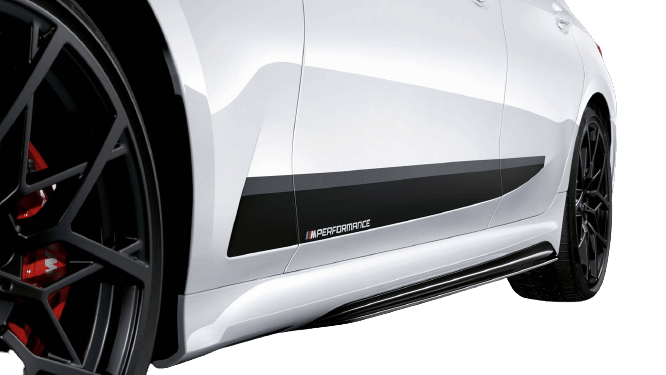 Bmw 3 Series G20 M Tech (2019 - 2024) M Performance Yan Marşpiyel Seti (Plastik) - Görsel 4