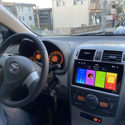 TOYOTA COROLLA 2007-2012 ANDROİD 2-64 MULTİMEDYA CARPLAY-IPS CADENCE