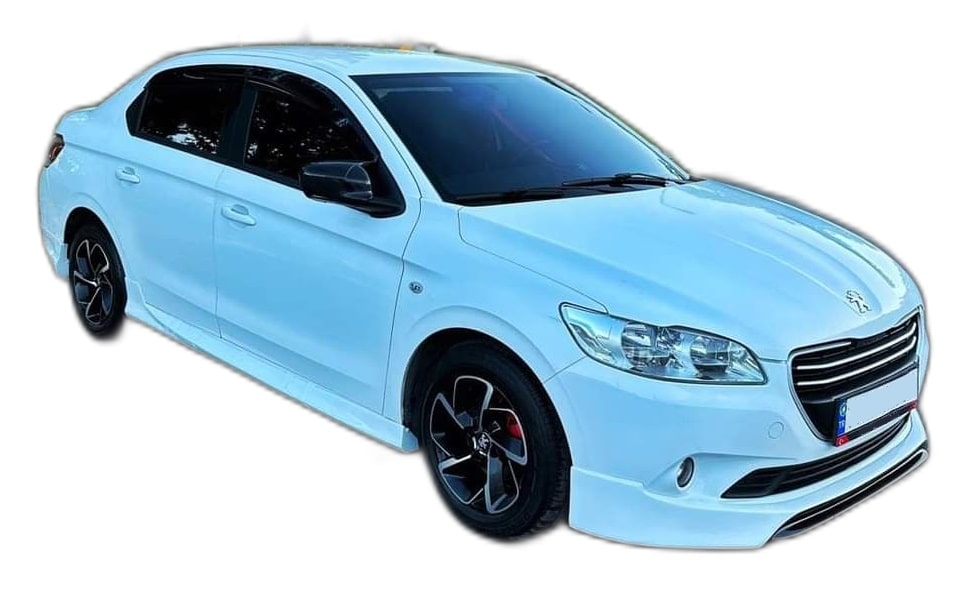 Peugeot 301 Makyajsız (2012 - 2016) Custom Style Ön Ek (Plastik) - Görsel 2