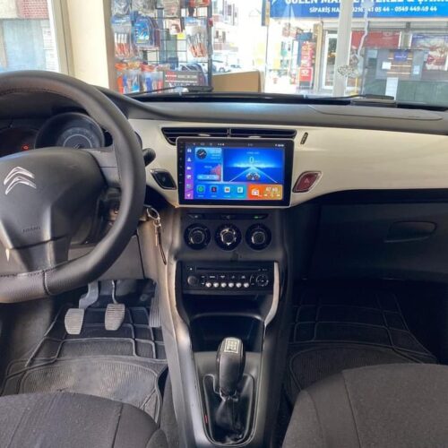 CİTROEN C3 2010-16 BEYAZ  Android Multimedya CARPLAY ÖN/ARKA KAMERA 4/64 PRO