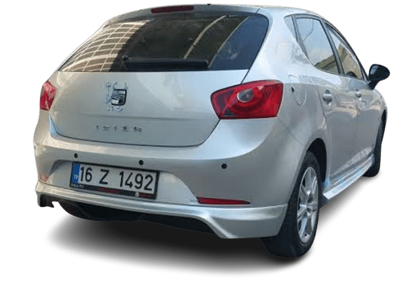 Seat ibiza 6j (2009-2016) Arka Tampon - Eki (Plastik) - Görsel 2