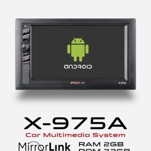 FOR-X X-975A 7 İNÇ ANDROİD ÜNİVERSAL DABIL TEYP