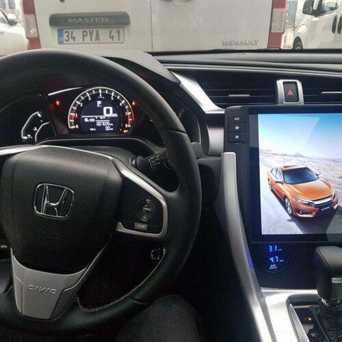 HONDA CİVİC FC5 TESLA ANDROİD CARPLAY MULTİMEDYA KAMERA 4/64