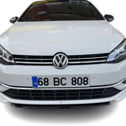 Volkswagen Golf 7.5 (2017-2019) ABT Ön Tampon Ek (Plastik)