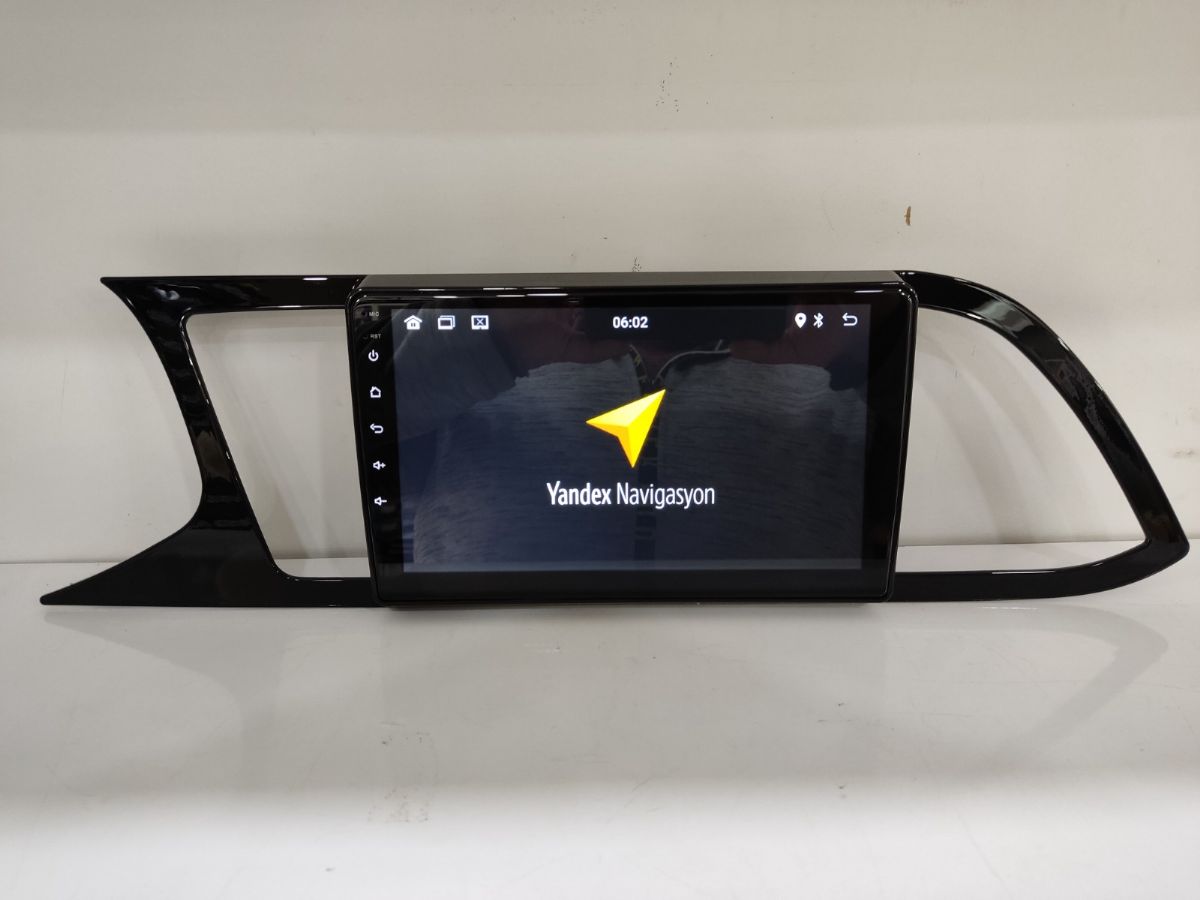 SEAT LEON 2013-2018 ANDROİD MULTİMEDYA 4-32 8 ÇEK. CARPLAY- QLED EKRAN- AHD GERİ GÖRÜŞ KAMERASI 3 AMFİ ÇIKIŞLI PRO CİHAZ - Görsel 2