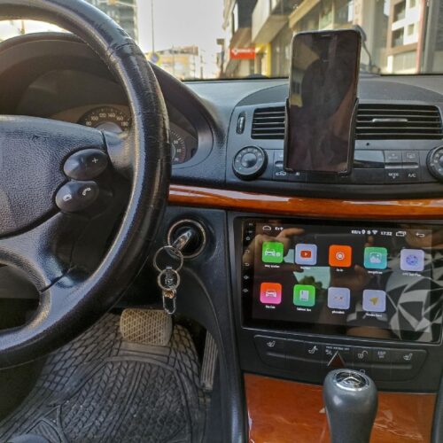 MERCEDES E W211  ANDROİD CARPLAY MULTİMEDYA 4 RAM 64 HAF. QLED AHD KAMERA