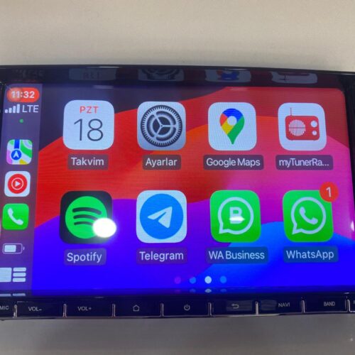 VOLKSWAGEN 9 İNÇ 4-64 QLED AHD GERİ GÖRÜŞ KAMERASI ANDROİD MULTİMEDYA