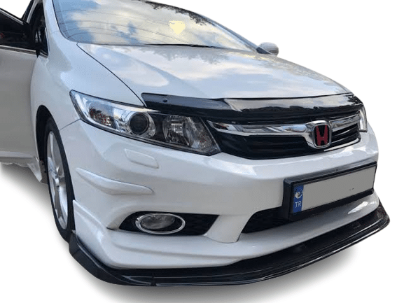 Honda Civic Fb7 (2012-2016) Ön Lip 3 Parça (Plastik) - Görsel 2