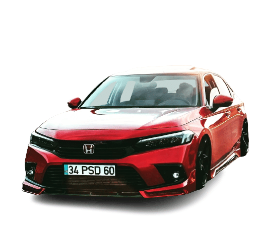 Honda Civic Fe Sedan (2021-2022) Body Kit (Plastik)