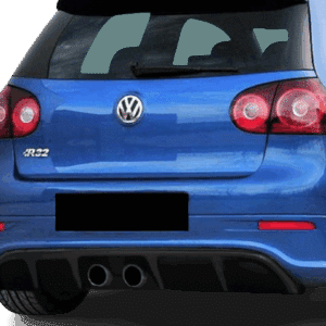Volkswagen Golf 5 (2003-2009) R32 Custom Arka Tampon Eki (Plastik)