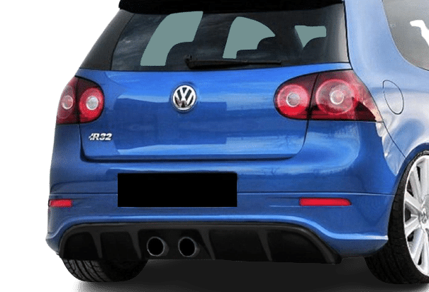 Volkswagen Golf 5 (2003-2009) R32 Custom Arka Tampon Eki (Plastik)
