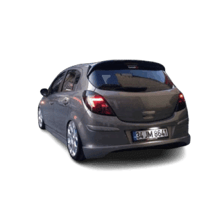 Opel Corsa D (2007 - 2014) Arka Ek (Plastik)