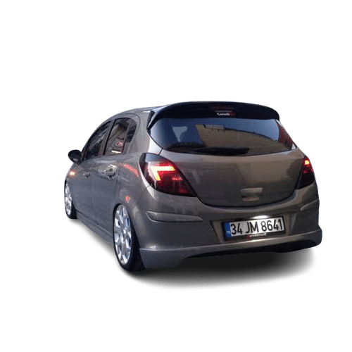 Opel Corsa D (2007 – 2014) Arka Ek (Plastik)