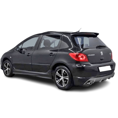 Peugeot 307 (2000-2009) Arka Tampon Eki (Plastik)