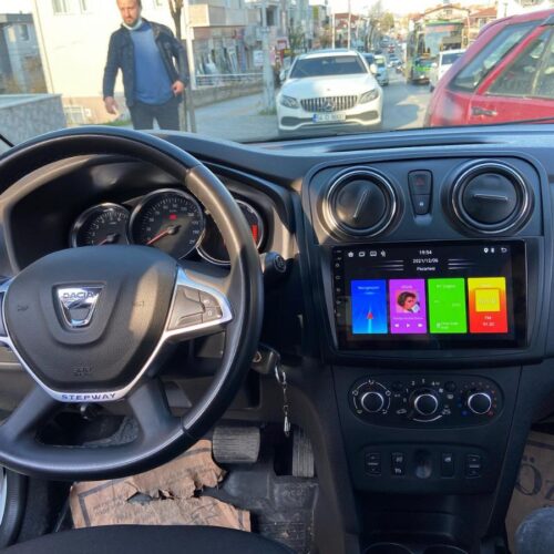DACIA SANDERO ANDROİD CARPLAY MULTİMEDYA KAMERA 4/64 PRO